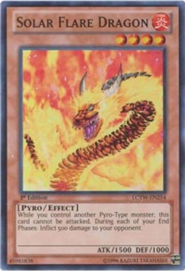 Solar Flare Dragon Legendary Collection 3: Yugi's World Yu-Gi-Oh! card