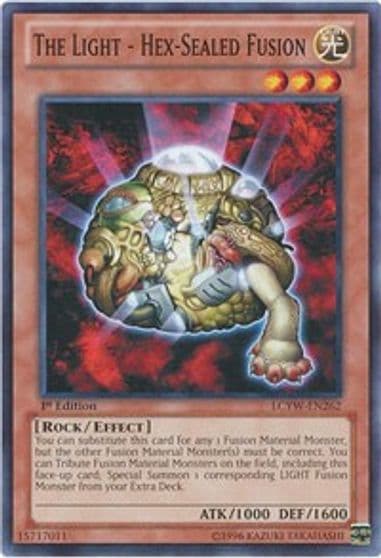 The Light Hex Sealed Fusion Legendary Collection 3: Yugi's World Yu-Gi-Oh! card
