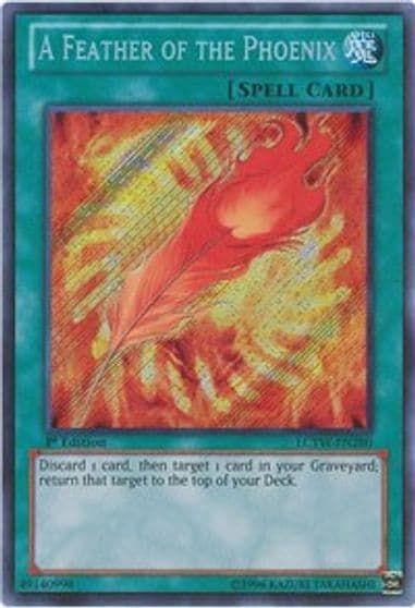 A Feather of the Phoenix Legendary Collection 3: Yugi's World Yu-Gi-Oh! card