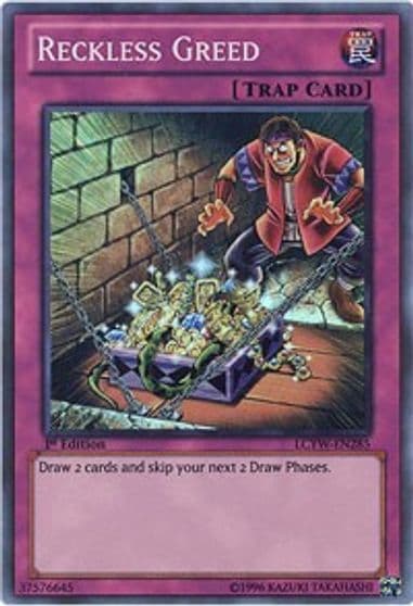 Reckless Greed Legendary Collection 3: Yugi's World Yu-Gi-Oh! card