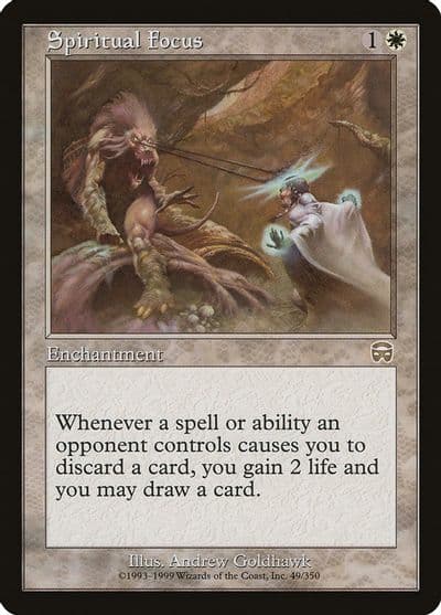 Spiritual Focus Mercadian Masques Magic card