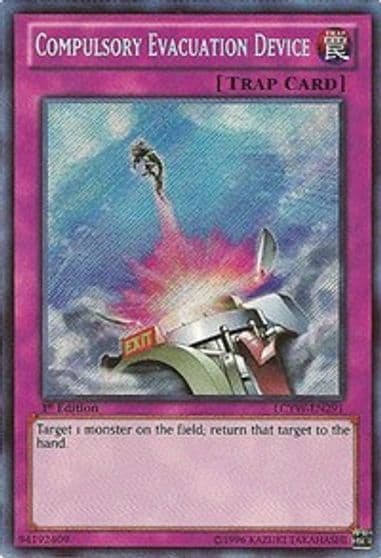 Compulsory Evacuation Device Legendary Collection 3: Yugi's World Yu-Gi-Oh! card