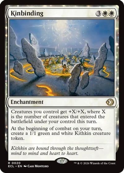 Kinbinding Lorwyn Eclipsed Magic card