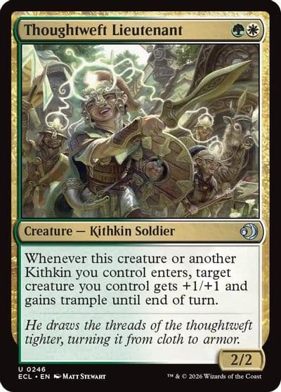 Thoughtweft Lieutenant Lorwyn Eclipsed Magic card