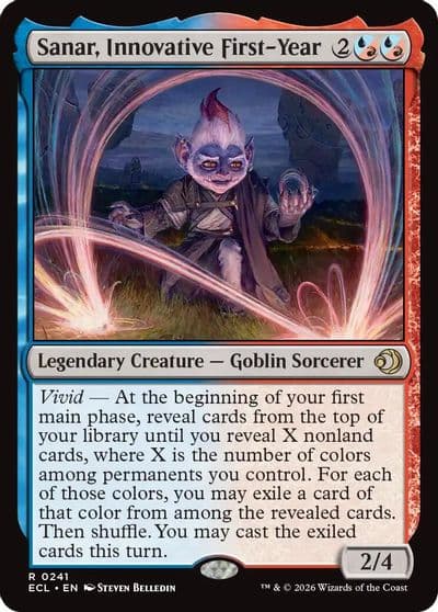 Sanar Innovative First Year Lorwyn Eclipsed Magic card