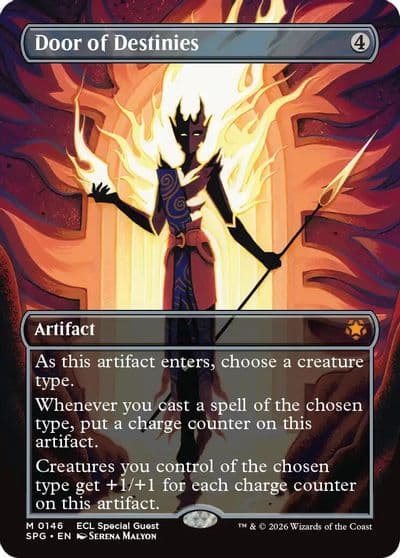 Door of Destinies Borderless Special Guests Magic card