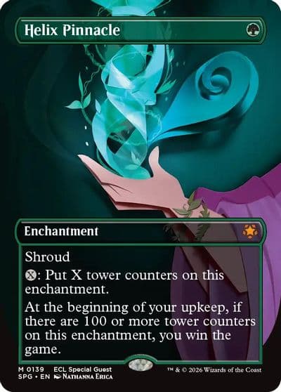 Helix Pinnacle Borderless Special Guests Magic card