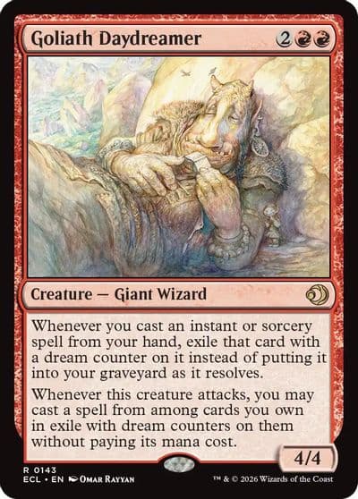 Goliath Daydreamer Lorwyn Eclipsed Magic card