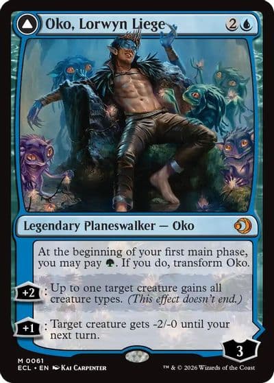 Oko Lorwyn Liege Lorwyn Eclipsed Magic card