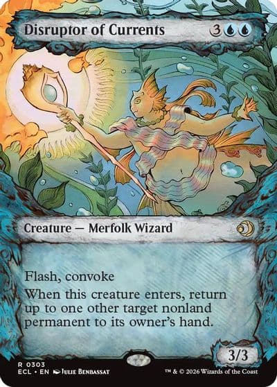 Disruptor of Currents Showcase Lorwyn Eclipsed Magic card