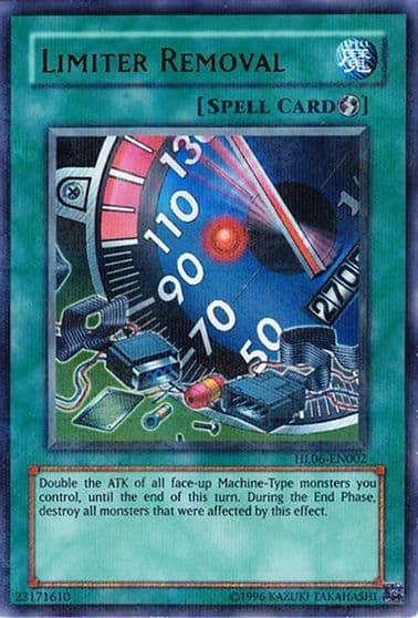 Limiter Removal Hobby League 6 Yu-Gi-Oh! card