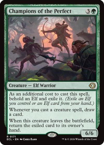 Champions of the Perfect Lorwyn Eclipsed Magic card