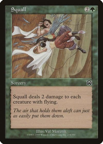 Squall Mercadian Masques Magic card