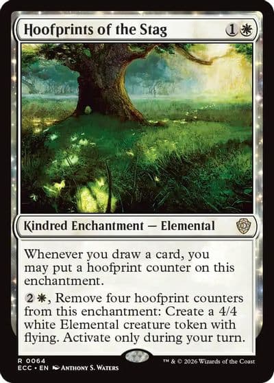 Hoofprints of the Stag Commander: Lorwyn Eclipsed Magic card