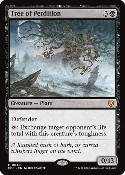 Tree of Perdition Commander: Lorwyn Eclipsed Magic card