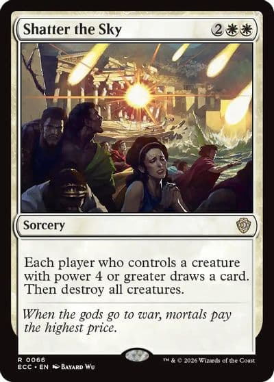 Shatter the Sky Commander: Lorwyn Eclipsed Magic card