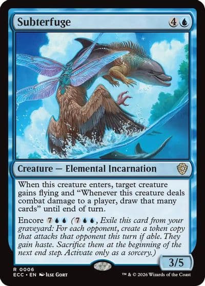 Subterfuge Commander: Lorwyn Eclipsed Magic card