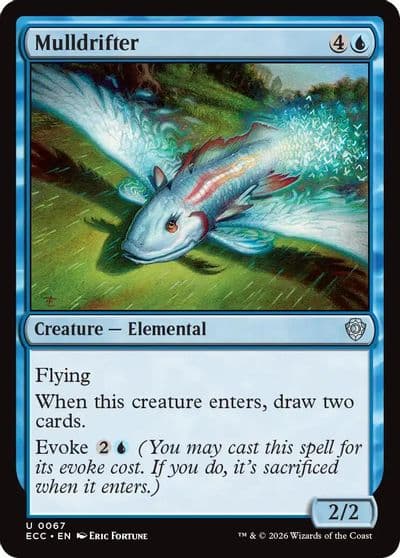 Mulldrifter Commander: Lorwyn Eclipsed Magic card