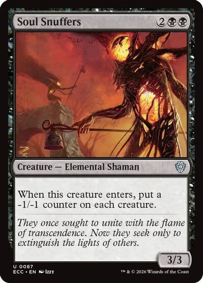 Soul Snuffers Commander: Lorwyn Eclipsed Magic card