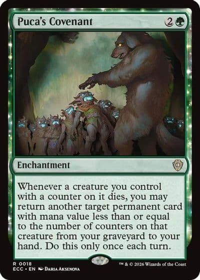 Pucas Covenant Commander: Lorwyn Eclipsed Magic card