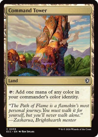 Command Tower 0059 Commander: Lorwyn Eclipsed Magic card