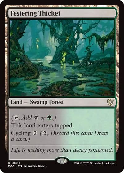 Festering Thicket Commander: Lorwyn Eclipsed Magic card