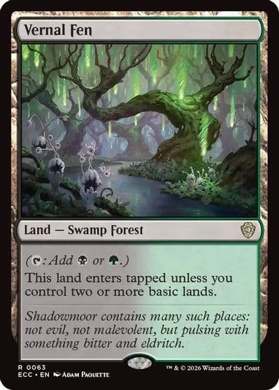 Vernal Fen Commander: Lorwyn Eclipsed Magic card