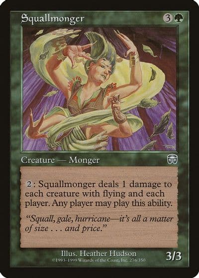 Squallmonger Mercadian Masques Magic card