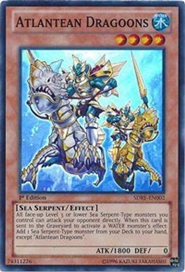 Atlantean Dragoons Structure Deck: Realm of the Sea Emperor Yu-Gi-Oh! card