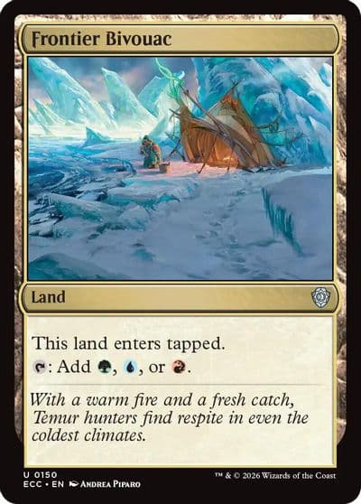 Frontier Bivouac Commander: Lorwyn Eclipsed Magic card