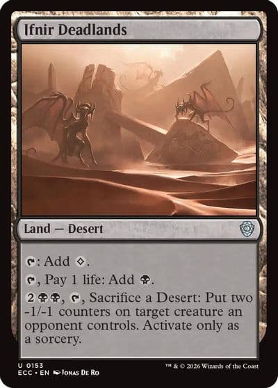 Ifnir Deadlands Commander: Lorwyn Eclipsed Magic card