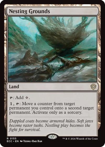 Nesting Grounds Commander: Lorwyn Eclipsed Magic card