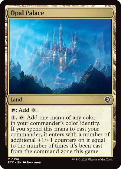 Opal Palace Commander: Lorwyn Eclipsed Magic card