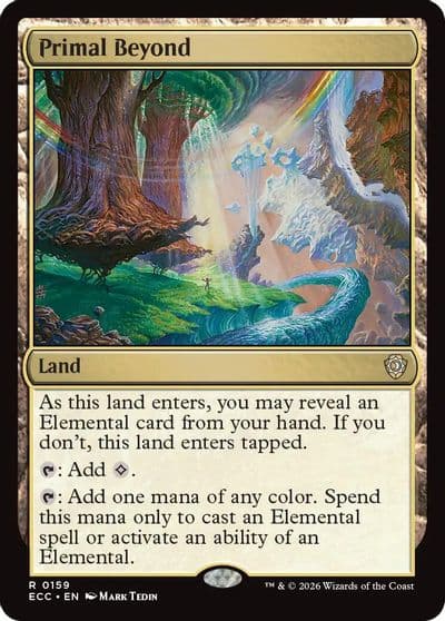 Primal Beyond Commander: Lorwyn Eclipsed Magic card