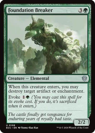 Foundation Breaker Commander: Lorwyn Eclipsed Magic card