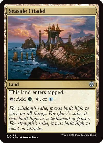 Seaside Citadel Commander: Lorwyn Eclipsed Magic card