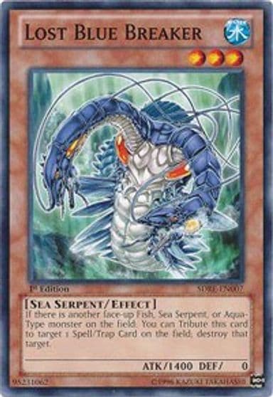 Lost Blue Breaker Structure Deck: Realm of the Sea Emperor Yu-Gi-Oh! card