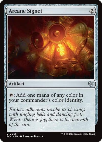 Arcane Signet 0055 Commander: Lorwyn Eclipsed Magic card