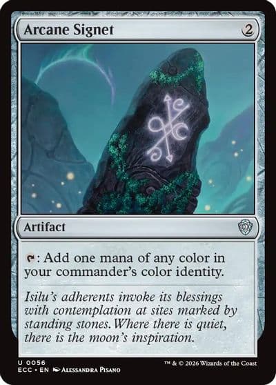 Arcane Signet 0056 Commander: Lorwyn Eclipsed Magic card