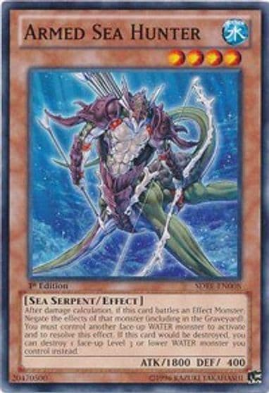 Armed Sea Hunter Structure Deck: Realm of the Sea Emperor Yu-Gi-Oh! card