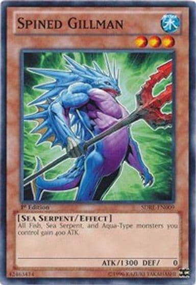 Spined Gillman Structure Deck: Realm of the Sea Emperor Yu-Gi-Oh! card