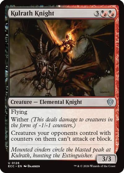 Kulrath Knight Commander: Lorwyn Eclipsed Magic card