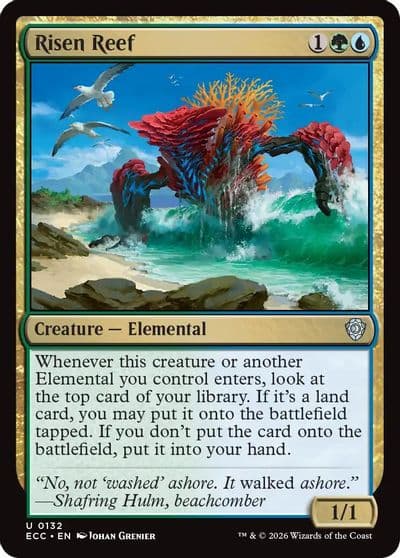 Risen Reef Commander: Lorwyn Eclipsed Magic card