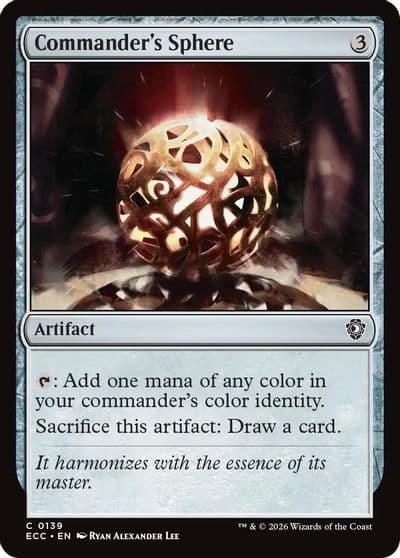 Commanders Sphere Commander: Lorwyn Eclipsed Magic card
