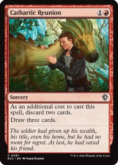 Cathartic Reunion Commander: Lorwyn Eclipsed Magic card