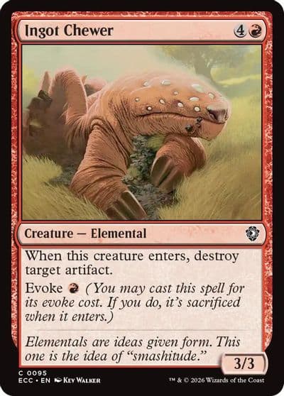 Ingot Chewer Commander: Lorwyn Eclipsed Magic card