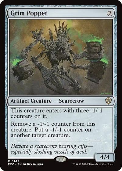 Grim Poppet Commander: Lorwyn Eclipsed Magic card