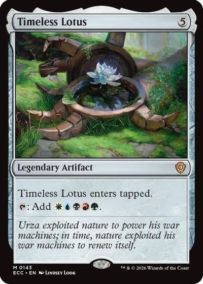 Timeless Lotus Commander: Lorwyn Eclipsed Magic card