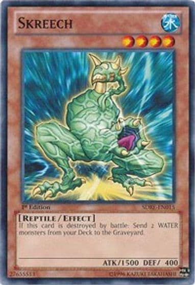 Skreech Structure Deck: Realm of the Sea Emperor Yu-Gi-Oh! card