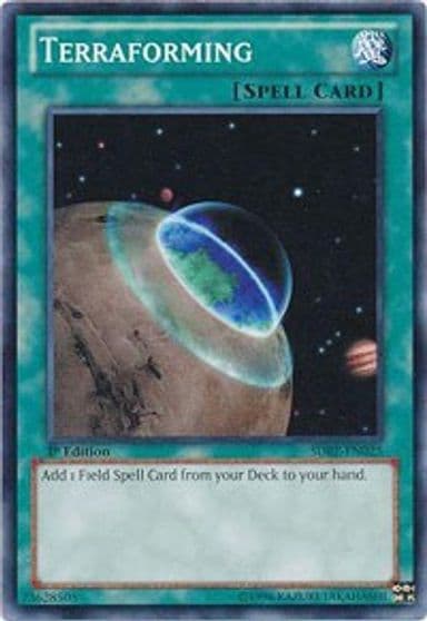 Terraforming Structure Deck: Realm of the Sea Emperor Yu-Gi-Oh! card